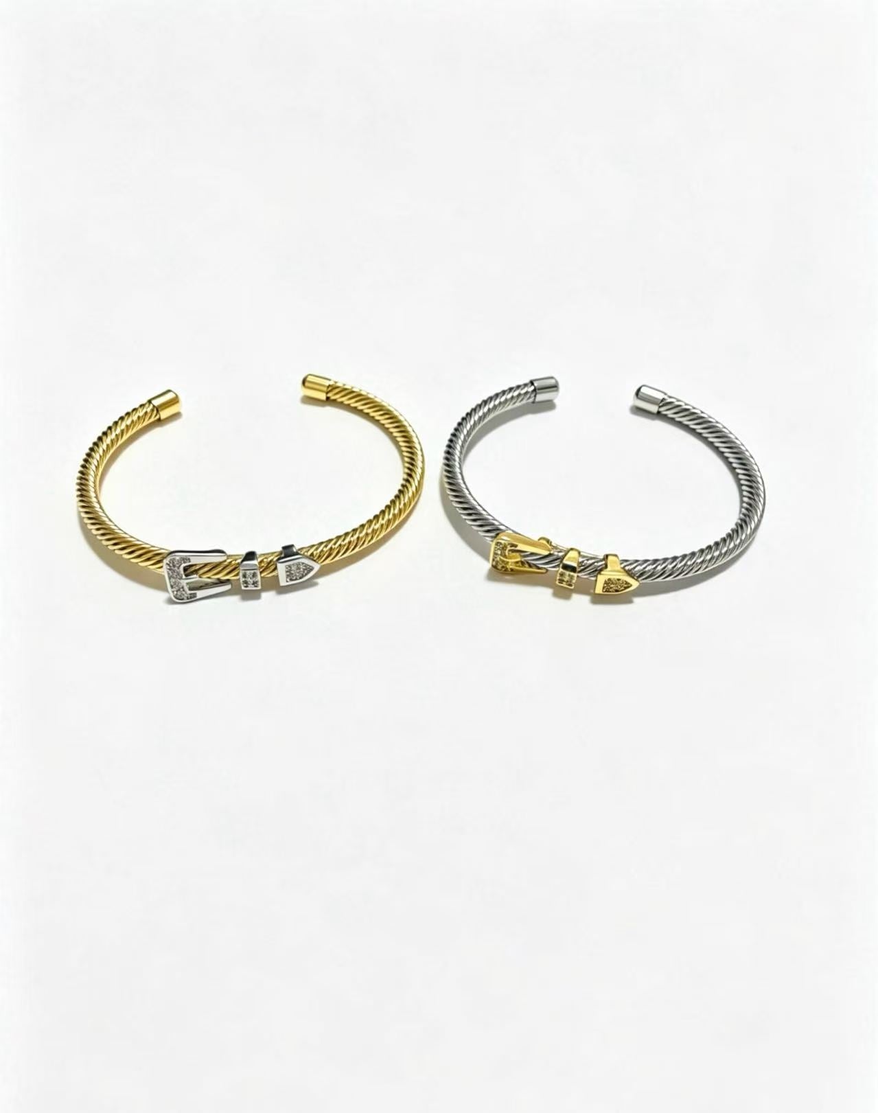 ¡®Regal Jewels26 New Open Horseshoe Bangle