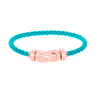 [Regal Jewels]CHANCE LARGE 8 FIGURE BUCKLE NO DIAMOND BRACELET ROSE GOLD