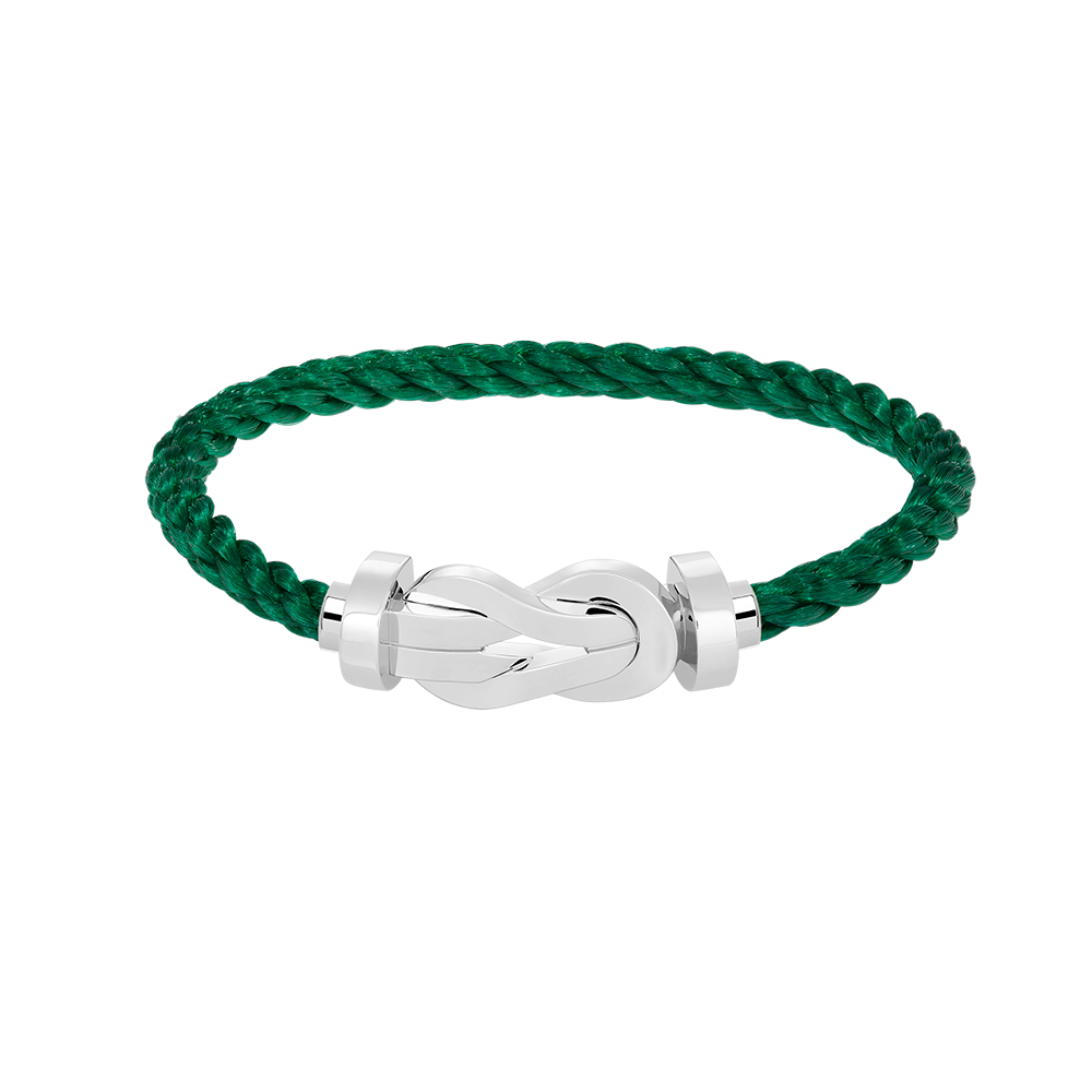 [Regal Jewels]CHANCE LARGE 8 FIGURE BUCKLE NO DIAMOND BRACELET SILVER