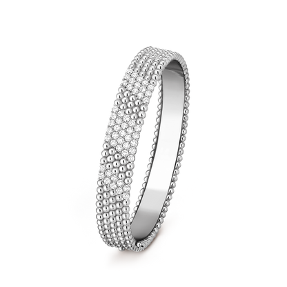 [Regal Jewels]  FIVE-ROW DIAMOND BRACELET