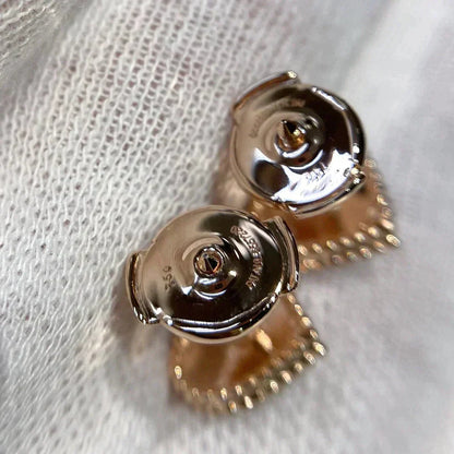 [Regal Jewels]HEART CARNELIAN STUD EARRINGS