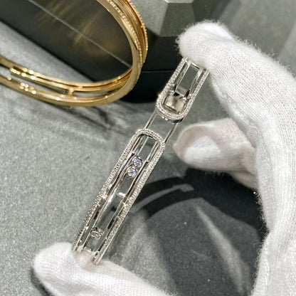 [Regal Jewels]MOVE 10TH PAVED DIAMOND BRACELET
