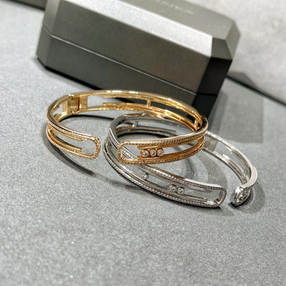 [Regal Jewels]MOVE 10TH PAVED DIAMOND BRACELET