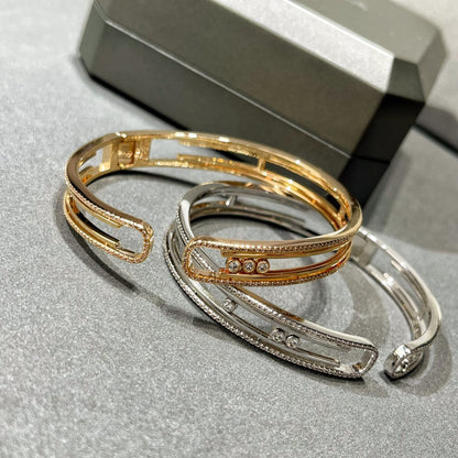 [Regal Jewels]MOVE 10TH PAVED DIAMOND BRACELET