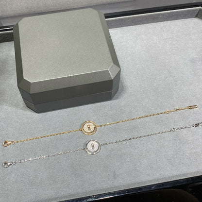 [Regal Jewels]LUCKY MOVE DIAMOND PAVED BRACELET