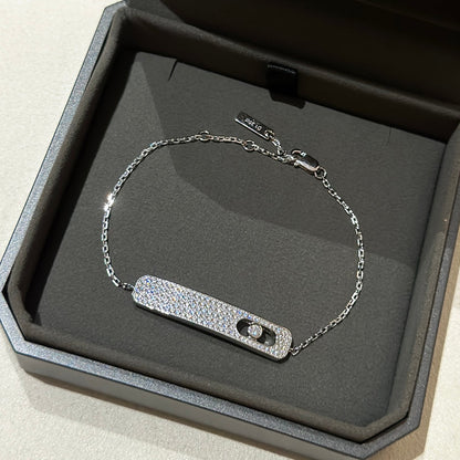 [Regal Jewels]MOVE CLASSIQUE DIAMOND PAVED BRACELET