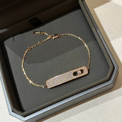 [Regal Jewels]MOVE CLASSIQUE DIAMOND PAVED BRACELET