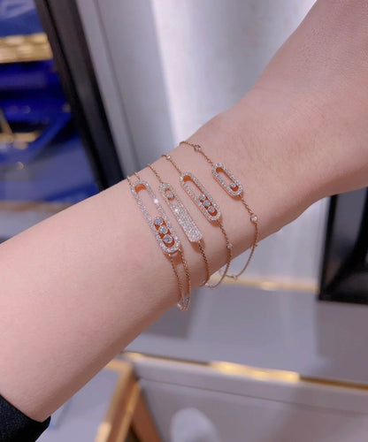 [Regal Jewels]MOVE CLASSIQUE DIAMOND PAVED BRACELET
