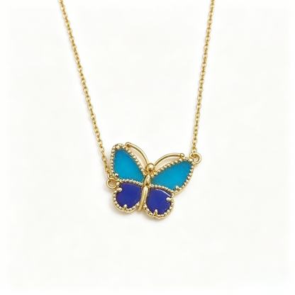 [Regal Jewels] 2026 NEW LUCKY BUTTERFLY 1 MOTIFS NECKLACE