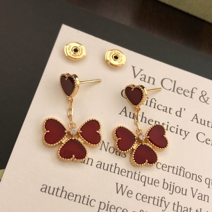 [Regal Jewels] Gold-tone Red Heart Pendant