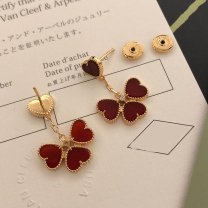 [Regal Jewels] Gold-tone Red Heart Pendant