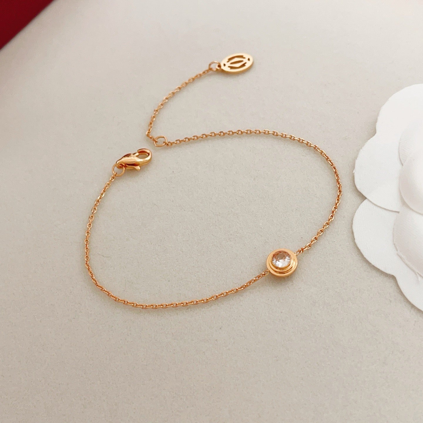 [Regal Jewels] UFO Series Single Diamond Bracelet