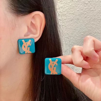 [Regal Jewels]Classic Letter Earrings