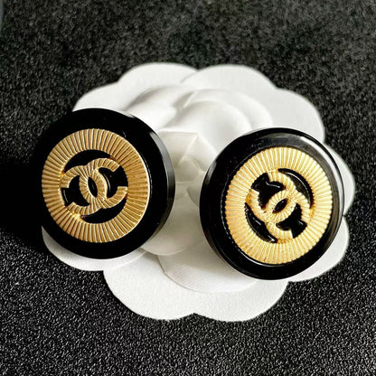 [Regal Jewels]Classic Double C Earrings