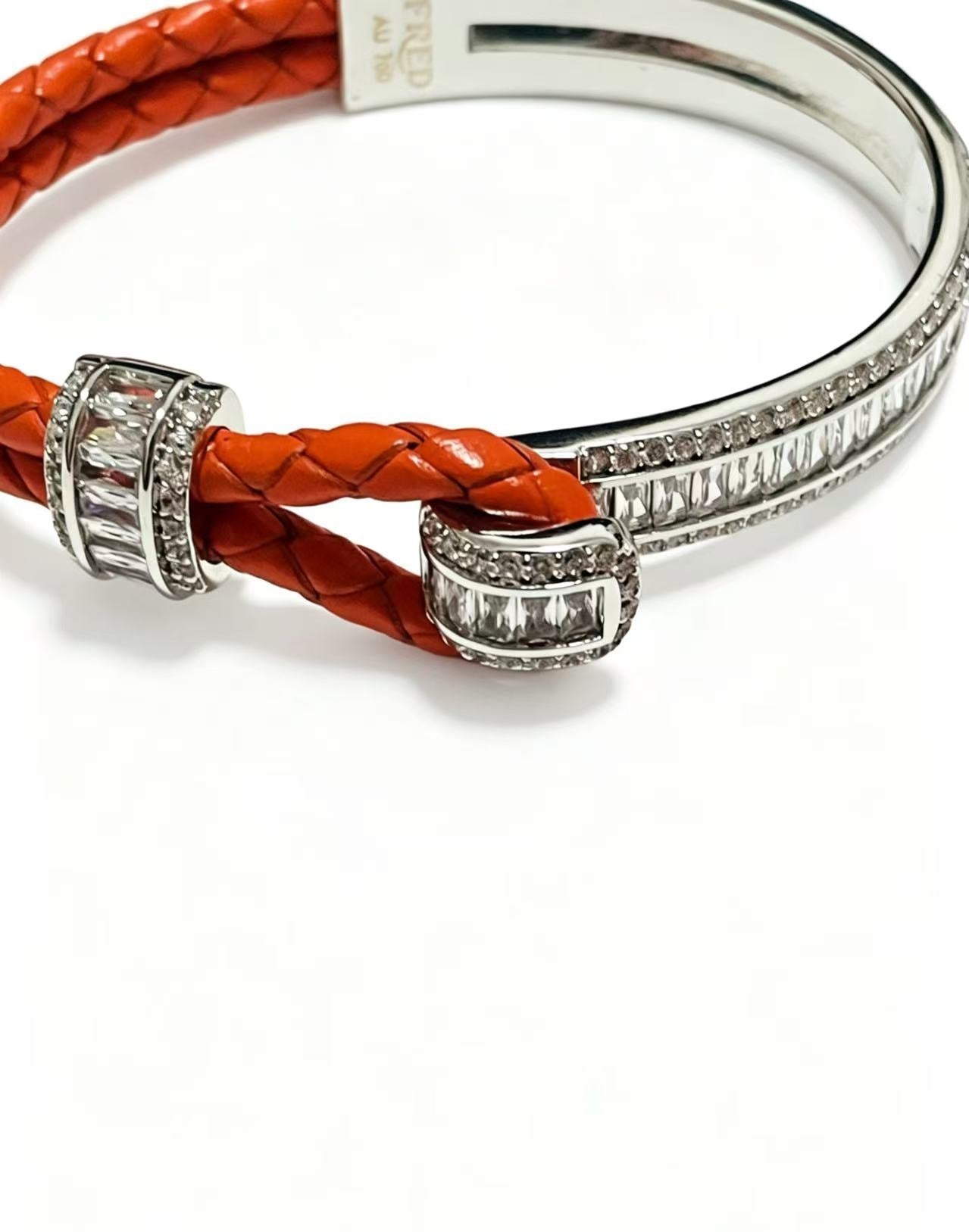 ¡®Regal Jewels2026 New Half-Diamond Horseshoe Buckle Bangle