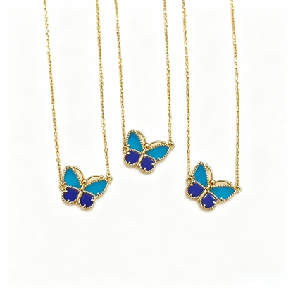 [Regal Jewels] 2026 NEW LUCKY BUTTERFLY 1 MOTIFS NECKLACE