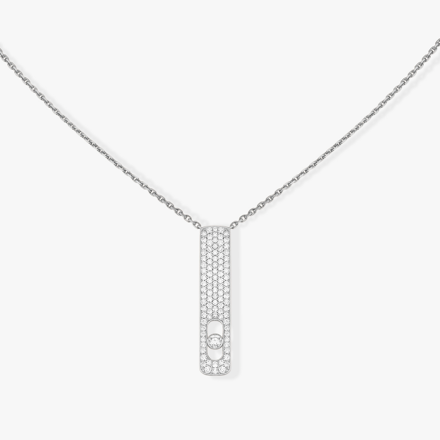 [Regal Jewels]MY FIRST DIAMOND PAVED NECKLACE
