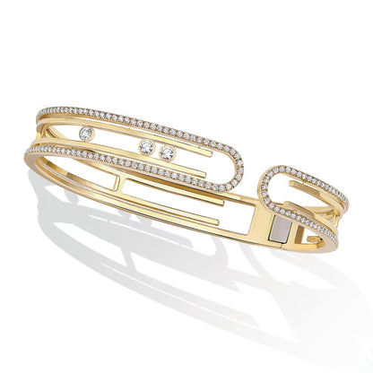 [Regal Jewels]MOVE 10TH PAVED DIAMOND BRACELET