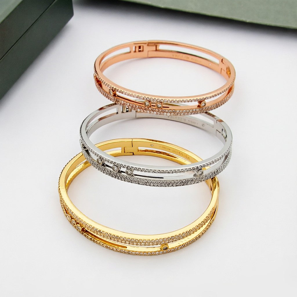 [Regal Jewels]Move Romane pavé bangle