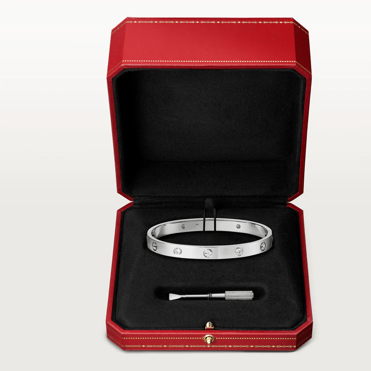 [Regal Jewels]LOVE BRACELET 6.1MM 4 DIAMONDS