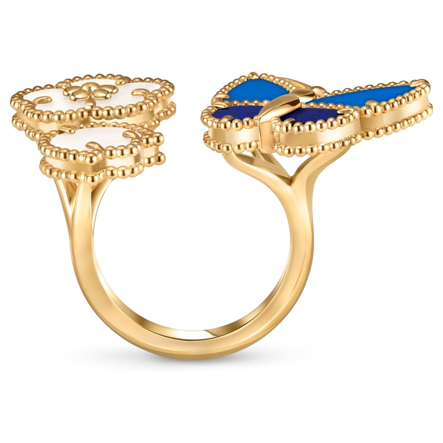 [Regal Jewels]LUCKY SPRING BUTTERFLY OPEN-FACE RINGS