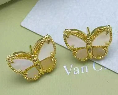 [Regal Jewels] 26 NEW CLOVER LUCKY LIGHT YELLOW AND WHITE SET
