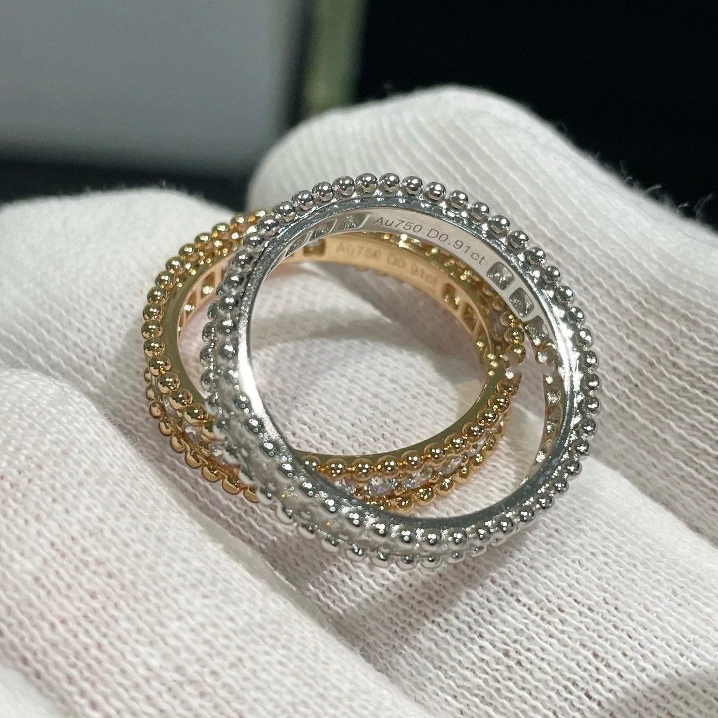 [Regal Jewels]PERLEE DIAMOND SILVER RING