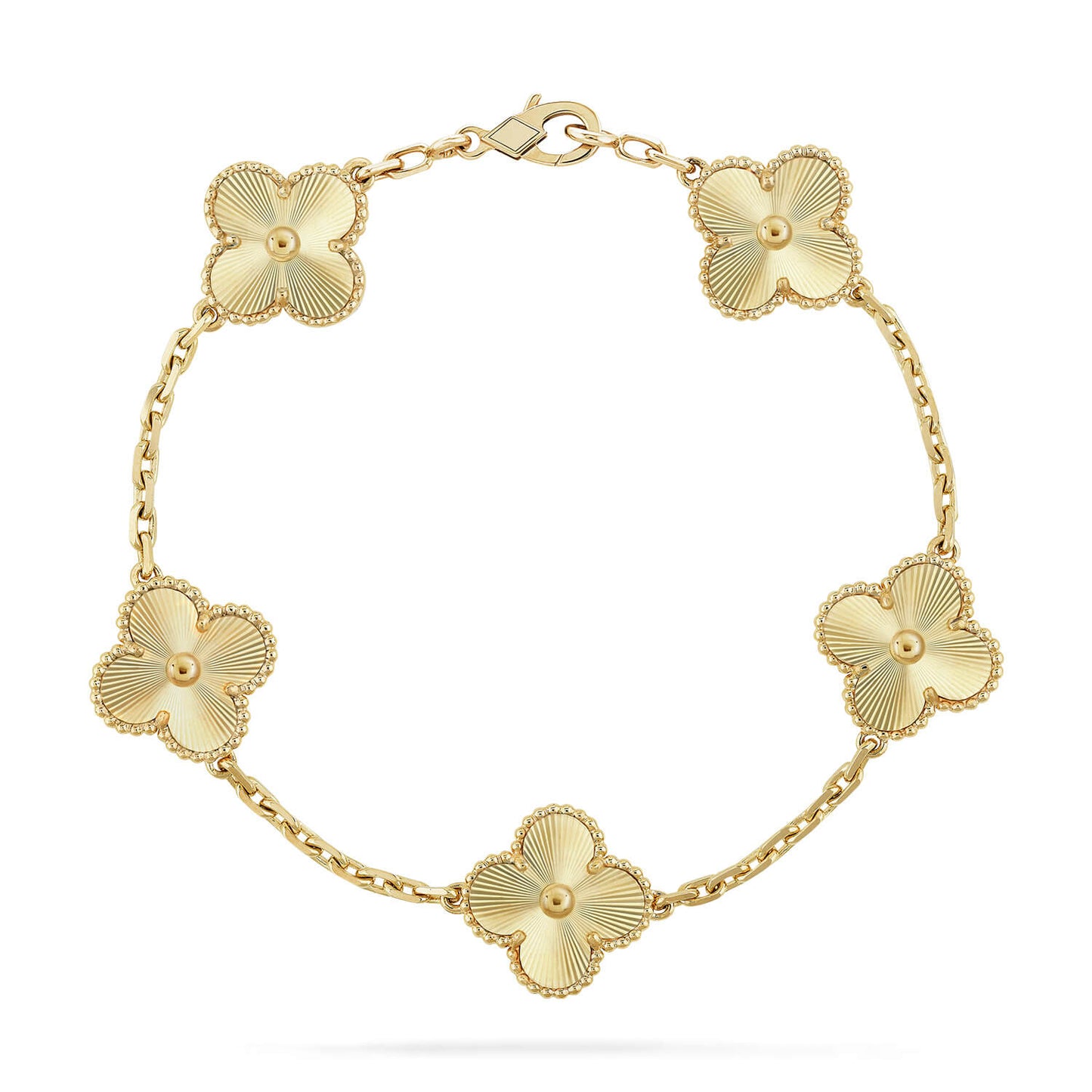 [Regal Jewels]CLOVER 5 MOTIF LASER BRACELET COLLECTION