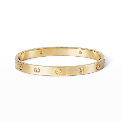 [Regal Jewels]LOVE BRACELET 6.1MM 4 DIAMONDS