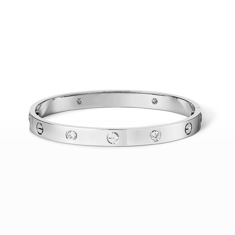 [Regal Jewels]LOVE BRACELET 6.1MM 4 DIAMONDS