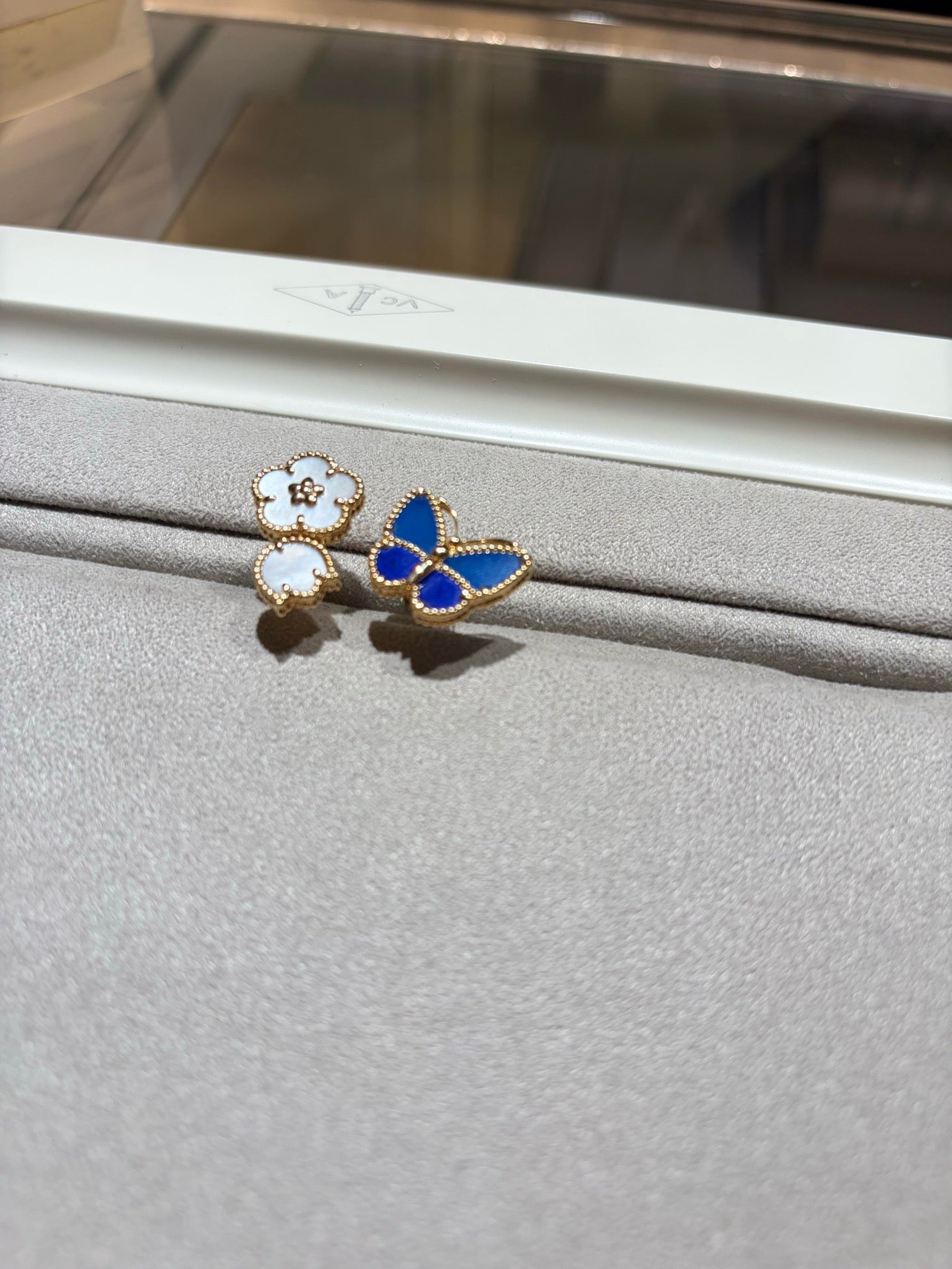 [Regal Jewels]LUCKY SPRING BUTTERFLY OPEN-FACE RINGS