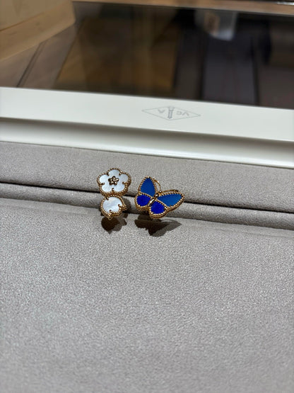 [Regal Jewels]LUCKY SPRING BUTTERFLY OPEN-FACE RINGS