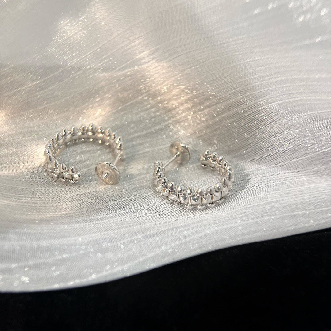 [Regal Jewels]CLASH SMALL HOOP EARRINGS