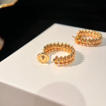 [Regal Jewels]CLASH SMALL HOOP EARRINGS