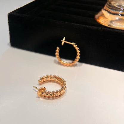 [Regal Jewels]CLASH SMALL HOOP EARRINGS