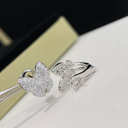 [Regal Jewels]BUTTERFLY ALL DIAMOND EARRINGS