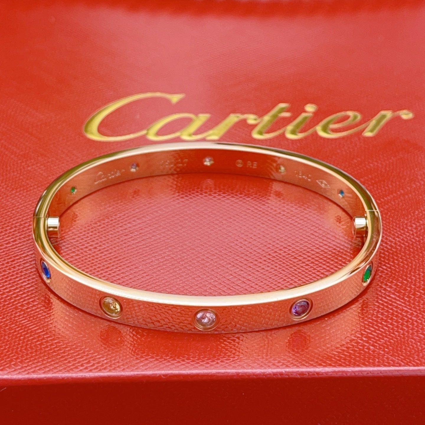 [Regal Jewels]2026 RAINBOW LOVE BRACELET 6.1MM  10 DIAMONDS