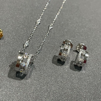 [Regal Jewels]CHAIN MOVE ROMANE PEDAND NECKLACE