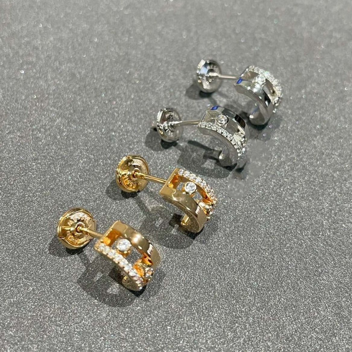 [Regal Jewels]MOVE ROMANE EARRINGS DIAMOND