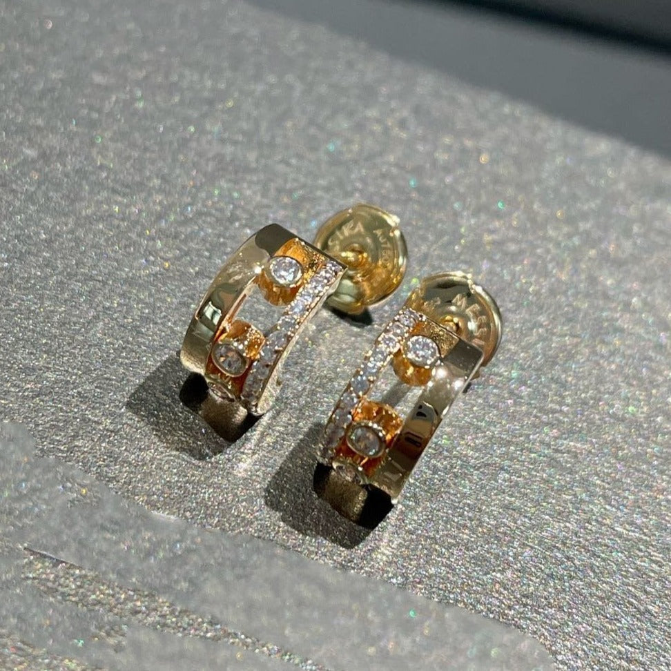 [Regal Jewels]MOVE ROMANE EARRINGS DIAMOND