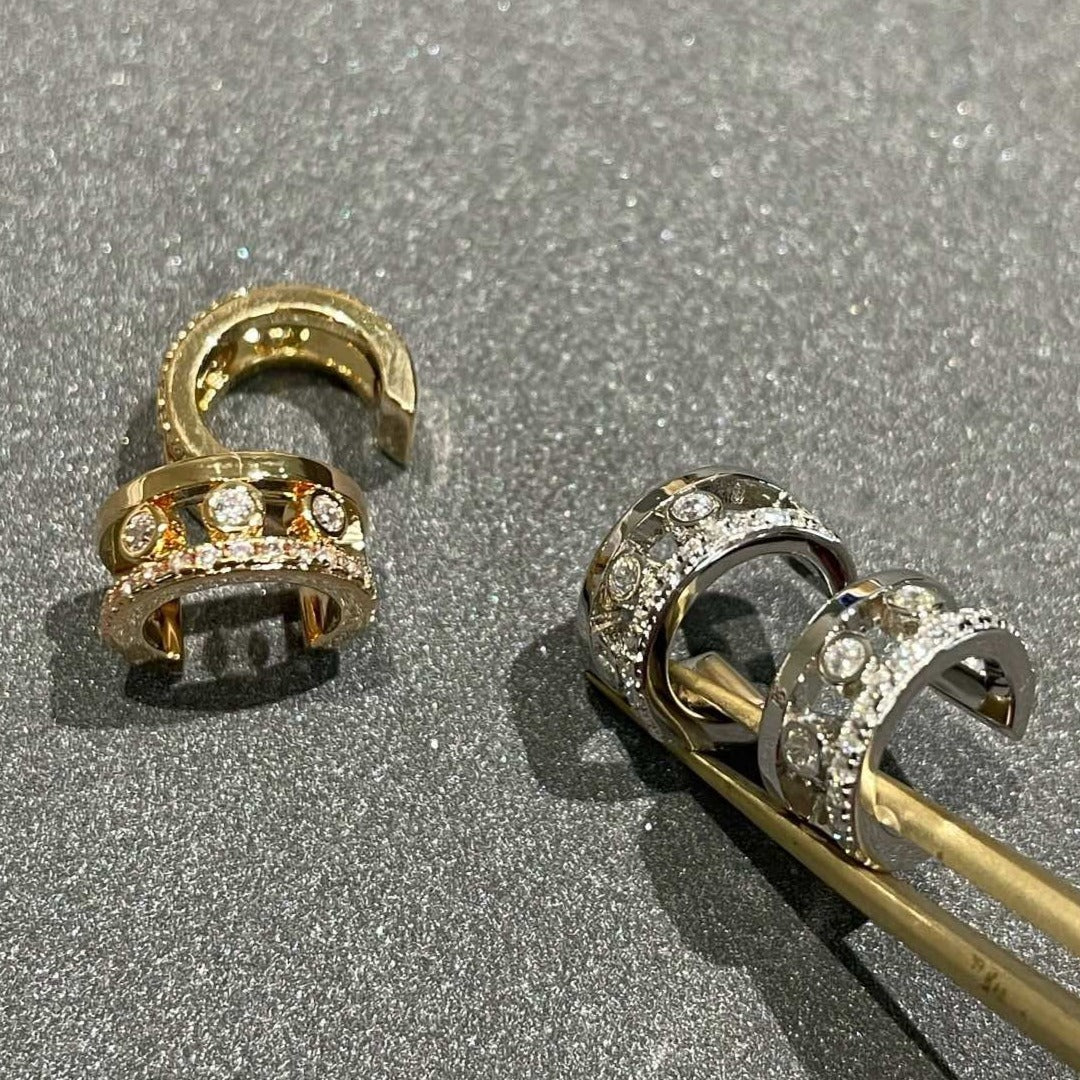 [Regal Jewels]MOVE ROMANE EARRINGS DIAMOND
