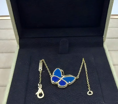 [Regal Jewels] 2026 NEW LUCKY BUTTERFLY 1 MOTIFS NECKLACE