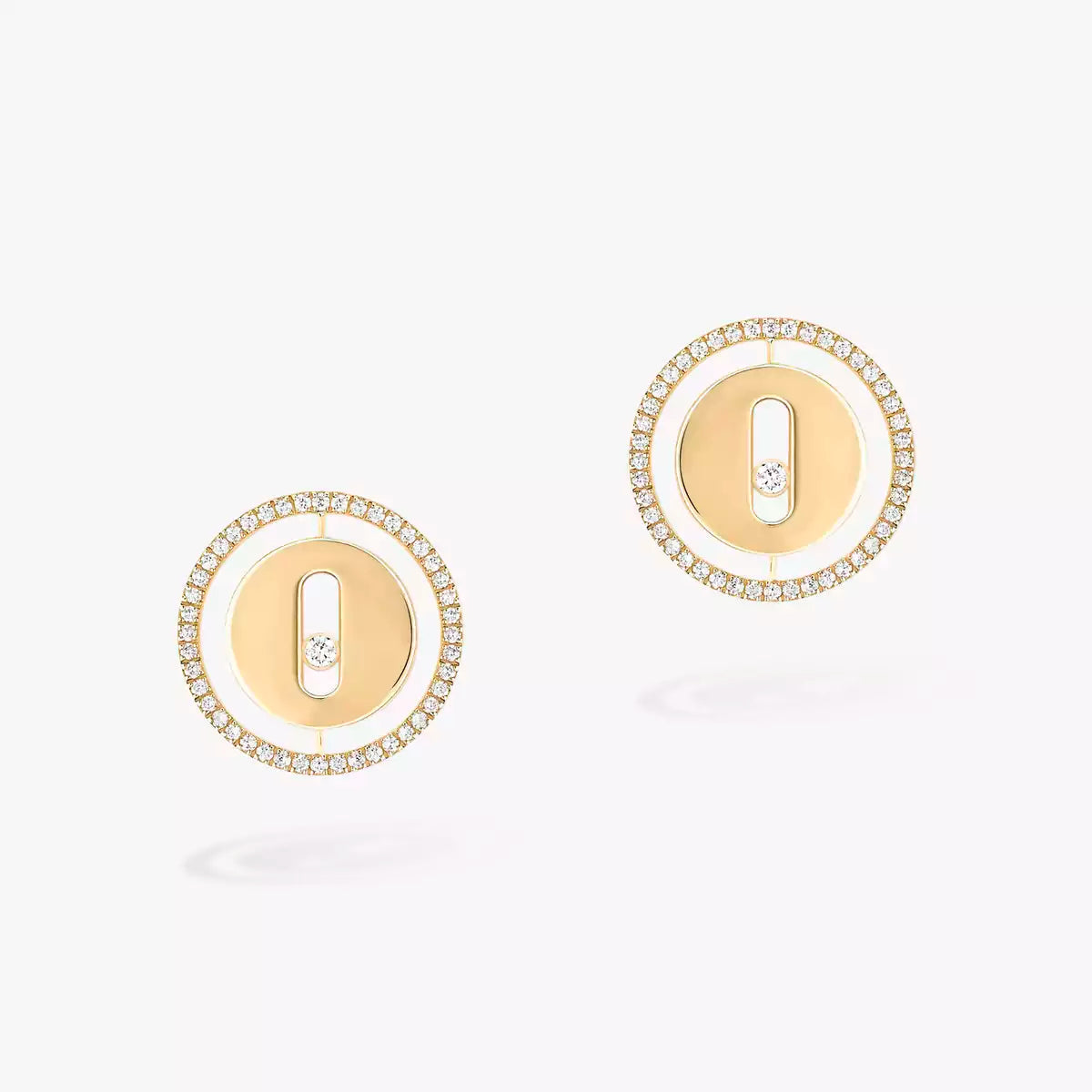 [Regal Jewels]Lucky Move Diamond Earrings