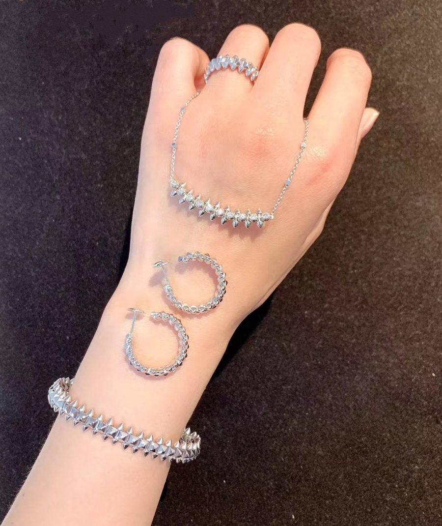 [Regal Jewels]CLASH SILVER BRACELET