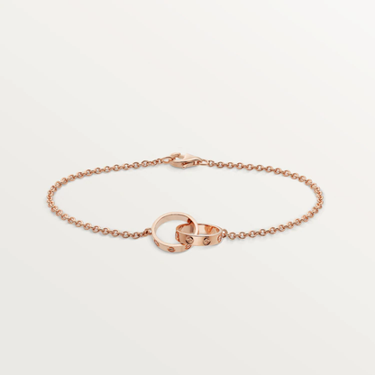 [Regal Jewels]LOVE BRACELET DOUBLE RING