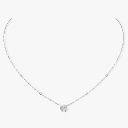 [Regal Jewels]Diamond Necklace 0,20ct Brilliant Shape Joy