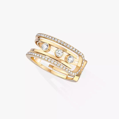 [Regal Jewels]Move 10th Diamond Ring in Gold