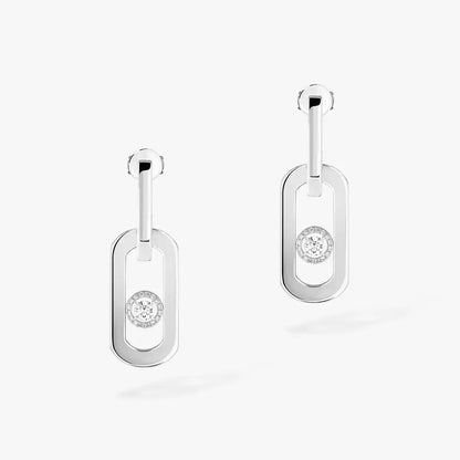 [Regal Jewels] So Move XL Diamond Hoop Earring