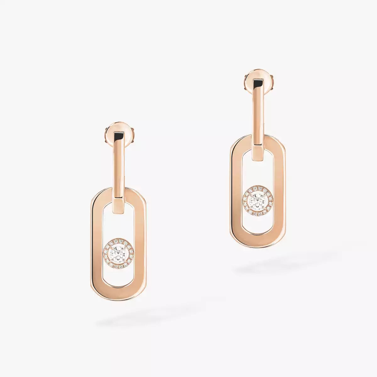 [Regal Jewels]So Move XL Diamond Pendant Earrings