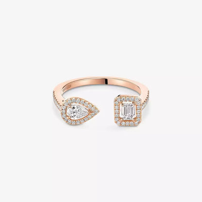 [Regal Jewels]My Twin Toi Gold Diamond Ring